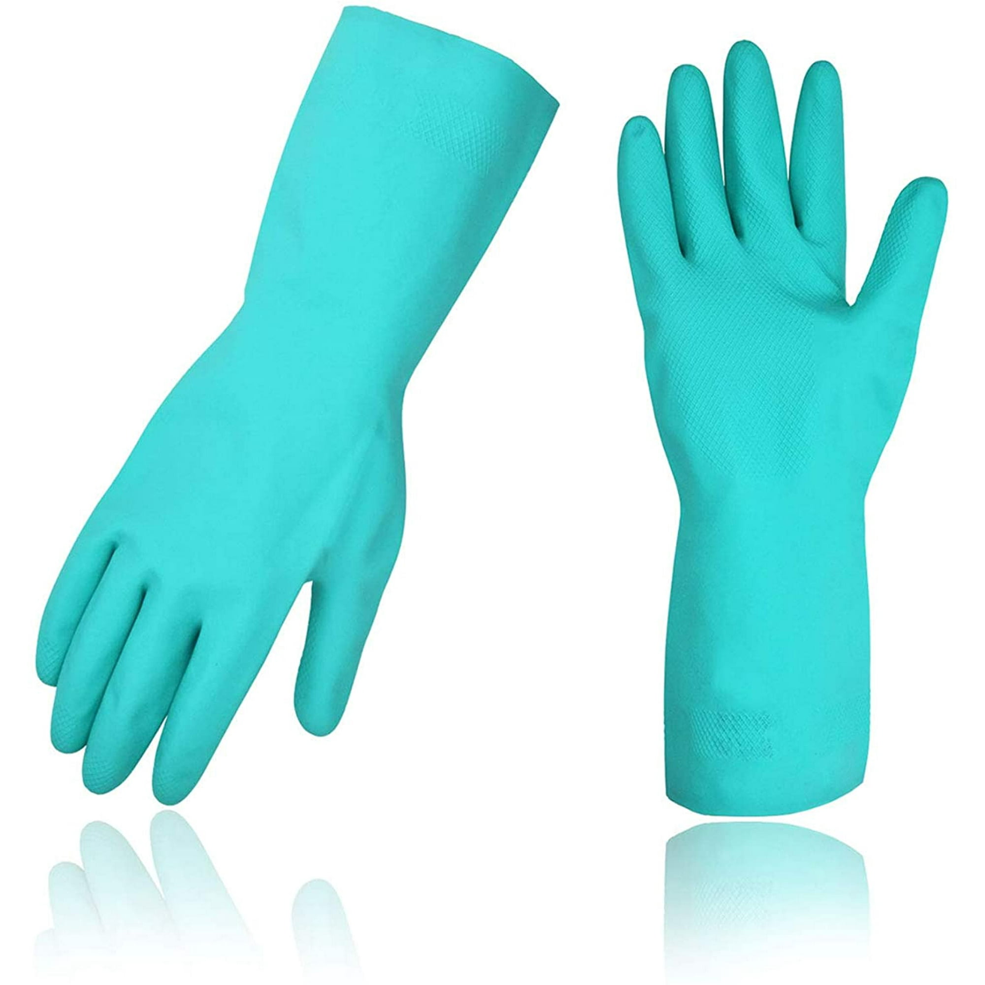 Details about   Anti-Slip High-Quality Nitrile Gloves for Household Cleaning & General Purposes